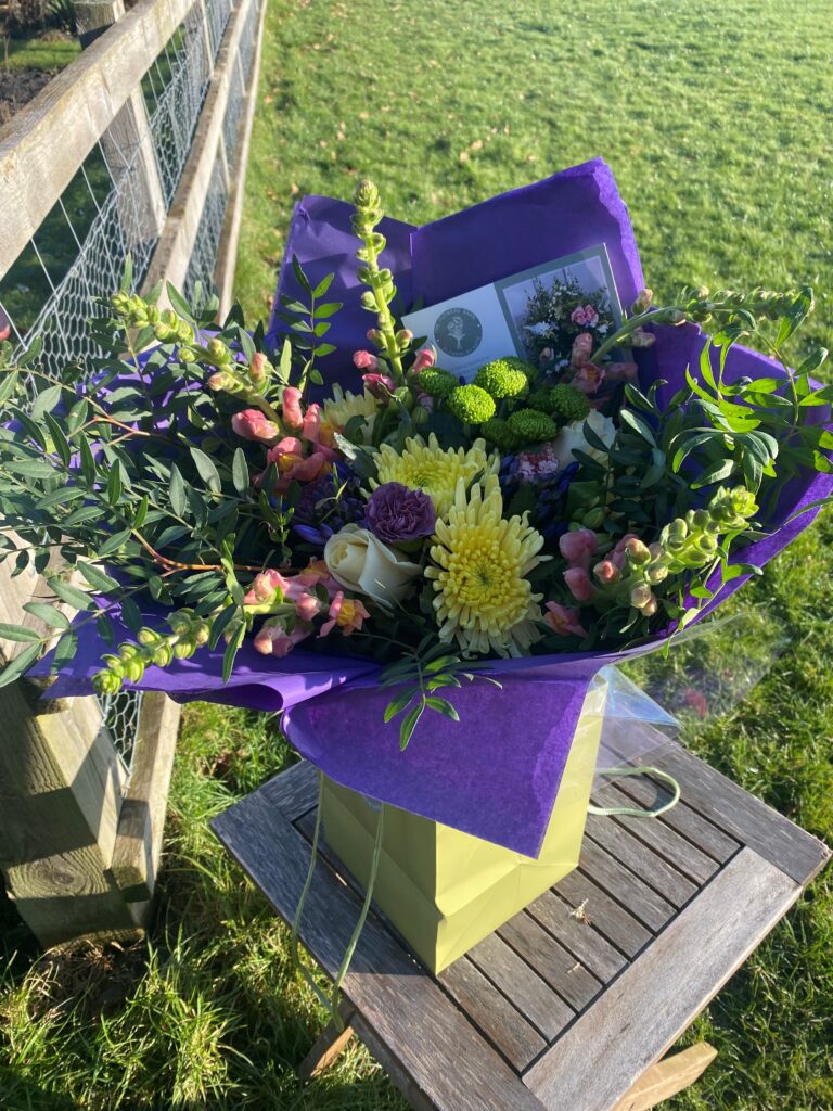 Purple Flower Bouquet